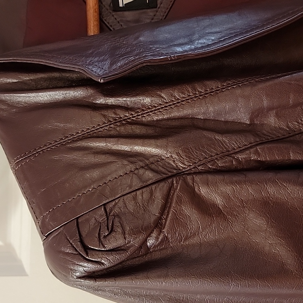 Vintage Winlit Leather‎ Jacket Women's Size 9 - Picture 4 of 8